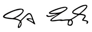 signature Engels